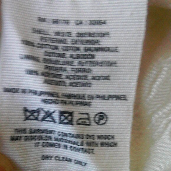 Cartonnier Anthropologie Ivory Corduroy Oversized Peacoat Sm - Picture 8 of 8